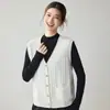 Nuevo Chaleco Cardigan de Punto de Cachemir con Borde Enrollado y Cuello en V, Tejido de Trenza, Color Sólido, Bolsillo, Capa, Top