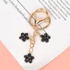 Novo Pingente Chaveiro de Metal Sakura Menina Simples Coração Flor Decoração de Celular Acessórios Pingente de Bolsa Venda por Atacado