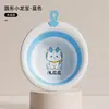 Lavabo Plegable para Niños, Recipiente Portátil para Recién Nacidos, Cubeta de Plástico Espeso para Bebé, Cubeta Pequeña para Bebé en Casa
