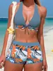 2027 Nuevo Estilo Europeo Traje de Baño para Mujer Bikini de Dos Piezas para Comercio Exterior bikini Set de Bikini Traje de Baño Amazon