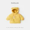Ropa de invierno de algodón para niños de Dudu, abrigos de algodón para niñas, ropa de algodón para bebés, abrigos de algodón gruesos para niños, ropa para niños pequeños, tops y chaquetas