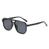 Moda Europea y Americana Personalizadas Doble Puente Gafas de Sol Clavo de Arroz Estilo Ins para Mujer Gafas de Sol de Celebridad de Internet Protección UV