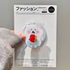 Novo Ins Desenho Fofo Rocker Adequado para Suporte Magnético Magsafe com Super Forte Aderência e Airbag Retrátil