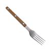 Talheres de aço inoxidável 304 faca e garfo colher de titânio purificado com rebite cabo de madeira faca e garfo para bife talheres para comida ocidental conjunto em caixa de presente
