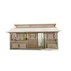 Villa Exterior Material de Madera Maciza Importada Sala de Sauna de Lujo Ducha de Ocio Todo en Uno Sala de Ocio para Villa