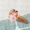 Boynextdoor Lee Changhe Mingzai Hwan Celebridade Periférico Acrílico BB Clip Grampo de Cabelo Acessórios de Cabelo Adorno de Cabeça Fotos