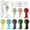 Ventilador de Mão Transfronteiriço 2026 Novo Modelo Ventilador Pequeno Mini Ventilador Carregamento USB com Suporte Ventilador de Mesa