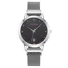 Procesamiento y Personalización del Fabricante de Comercio Exterior Popular Moda Cielo Estrellado Calendario Reloj de Mujer Reloj de Mujer Reloj de Cuarzo Correa Milanesa Correa de Malla