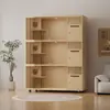 Gabinete para gatos, villa para gatos, nido para gatos de interior, jaula para gatos, casa para gatos de exhibición para tienda de mascotas, madera maciza al por mayor
