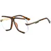 Gafas de Sol para Mujer Estilo Nuevo Transfronterizas Tendencia Estilo Europeo y Americano Montura Media Poligonales Moda Gafas de Sol M6281