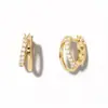 Pendientes de moda populares transfronterizos de AliExpress europeos y americanos pendientes geométricos simples pendientes de circonita conjunto de pendientes venta al por mayor