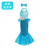 Comércio Exterior Transfronteiriço Moda Infantil Vestido Princesa Sem Mangas Moderno Cauda de Peixe Saia Longa Meninas Sereia Pequenas Mangas Voadoras Vestido de Lantejoulas