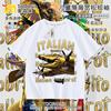 Edición Dorada Americana del Clásico de Montañas y Mares Tongtongge Ropa Infantil Marca de Moda Ropa Periférica Camisetas de Manga Corta para Niños Camisetas Interiores Tops 8