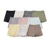 25 Verano Estilo Coreano Cintura Alta Color Caramelo Limpio Deportivo Yoga Falda Línea A Falda de Tenis Falda Corta