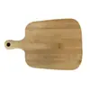 Tábua de corte doméstica de madeira de bambu cozinha tábua de corte multifuncional com alça bandeja para frutas e lanches pode ser pendurada tábua de corte de madeira maciça