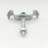 Fivela de Aço Galvanizado para Grelha Tipo M Clipe de Instalação para Grelha de Aço Fixador Tipo C de Aço Inoxidável Fixador de Fixação para Placa de Grelha