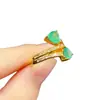 Anillo de Esmeralda Natural al por Mayor de Fábrica Plata S925 Incrustado con Piedra Principal 6*6 Joyería de Lujo Venta Directa de Fábrica Piedra Preciosa