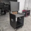Estuche de Vuelo 12U16U Rack para Amplificador Mezclador Gabinete de Audio de Tapa Abierta 8U Gabinete de Rack Simple 6U