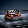 Soporte para teléfono móvil transfronterizo para automóvil, aleación de aluminio, marco de soporte para panel de instrumentos giratorio de 360 grados, navegación fija para automóvil