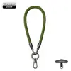 Lanyard Popular para Teléfono Móvil de Muñeca 6mm Fuerte para Colgar en el Cuello Cruzado Ajustable Exterior Montañismo Cuerda Trenzada Anti-Pérdida Color Pistola