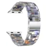 Applewatch 8 Correa de Resina Apple Tres Cuerdas iwatch Correa Acrílica Metálica ultra Nuevo