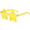 Gafas de Estrella de Cinco Puntas Color Gelatina para Niños Gafas de Sol Color Caramelo de Estrellas Gafas de Sol en Forma de Corazón Siaman Transfronterizas Europeas y Americanas