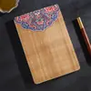 Cuaderno Tejido de Bambú Estilo Chino A5 Grueso Bloc de Notas de Negocios Creativo Tendencia Nacional Retro Corporativo Logo Personalizado