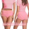Calcinhas Femininas Populares Transfronteiriças de Cintura Alta, Roupa Íntima de Algodão Puro, Alta Elasticidade, Não Apertam, Conjunto de 10 Peças, Em Estoque para Atacado