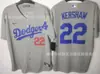 Jersey de béisbol transfronterizo europeo y americano Dodgers Los Angeles Dodgers Jersey de béisbol uniforme de béisbol cárdigan