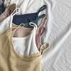 Colete de verão folgado emagrecedor versátil prático de linho algodão multicor camisola camiseta