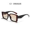 Nuevas gafas de sol polarizadas con montura cuadrada para hombre, gafas de sol anchas con piezas oceánicas, gafas de sol europeas y americanas, montura TR de alta sensibilidad para mujer, venta al por mayor