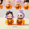 Nuevos Adornos Lindos de Halloween Transfronterizos, Accesorios Divertidos de Decoración DIY de Calabaza, Pequeños Adornos de Artesanía de Resina