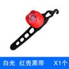 Luz gema para bicicleta LED luz de advertencia de silicona luz trasera para ciclismo nocturno faro de bicicleta nuevos accesorios de ciclismo