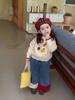 Suéter Infantil 2026 Outono/Inverno Novo Estilo Coreano Fashionável Pulôver de Bebê Suéter de Tricô Top Espesso Infantil