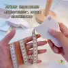 Cinta Métrica de Fitness para Cintura, Cadera, Brazo, Pierna y Abdomen, Cinta Suave para Medición Automática de Alta Precisión de las Dimensiones Corporales