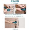 Manija de puerta anticolisión de silicona para niños con funda anticolisión de silicona engrosada suave anticolisión la instalación es simple y fácil de usar
