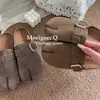 Zapatos Planos para Mujer Estilo Retro con Dedos Separados y Hebilla Metálica, Estilo Birkenstock