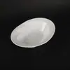 Melamina 11 polegadas Branco Formato Especial Prato Saladeira de Frutas Criativo Restaurante Prato Fundo Prato de Sopa Tigela Atacado Logo Imprimível