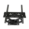 Soporte de TV Telescópico, Soporte de TV Ajustable con Agujeros, Soporte de Pared Reforzado Multiusos para Monitor