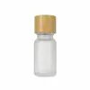 Botellas dosificadoras a prueba de luz con tapas planas, vidrio ámbar, 5/10/20/30 ml, para envasado diario de productos químicos y aceites esenciales, disponibles para pedidos de lotes pequeños