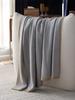 Manta de hilo tejido estilo nórdico para decoración de sofá, manta casual de lana gris, nueva, envío una generación de en stock transfronterizo