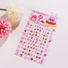 Pegatinas de Uñas Estéreo en Relieve 5D para Niños, Pegatinas de Uñas No Tóxicas e Inodoras para Niñas y Niños, Pegatinas Luminosas de Princesa