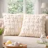 Funda de Almohada Conejito de Pascua en Ins Funda de Cojín de Conejo Blanco Lindo Sala de Estar Dormitorio Muebles Suaves Festival Abrazo
