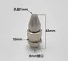 Boquilla de Soplado de Aire de Acero Inoxidable Punta Deflector Enfriamiento por Soplado Boquilla Ventilador Forma de Abanico Ranura Plana Conexión Rápida Cuchillo de Aire Pico de Pato