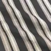 Chamarra Camisa Rayada Teñida en Hilo de Poliéster Forrada con Tiras de Algodón Estilo Casual para Hombre