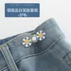 Broche de botón metálico con cierre a presión, cheongsam estilo chino, traje tradicional, jeans, ajuste de cintura