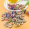 Espaçador de Pérola para Roda 10mm/0.39in Furo Reto Miçanga Junta DIY Espaçador para Caneta com Miçangas Cabide de Carro Corrente para Celular Chave
