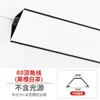 Tira de Luz de Línea de Yeso, Luz Lineal Triangular Montada en Superficie, Canal Emisor de Luz en Ángulo de 45 Grados, Canal de Aluminio, Canal Clip-On