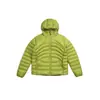 Casaco de Penas Espesso de Pato Branco 90 Graphene Rumeng Dongli para Inverno, Quente, para Esportes ao Ar Livre, Impermeável, com Capuz