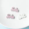 Sentido avanzado gris plateado rosa gato lazo pez pequeño accesorios de joyería accesorios para el cabello materiales hechos a mano al por mayor pj1543